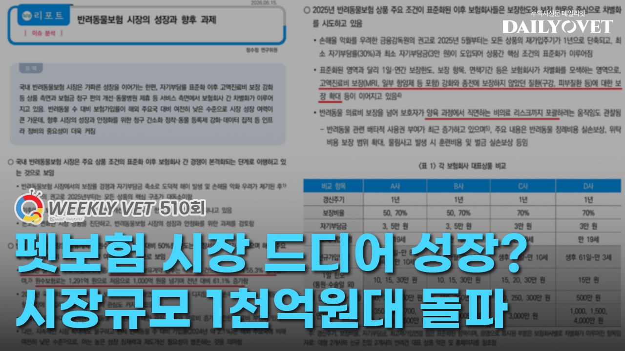 펫보험 시장 성장 추이
