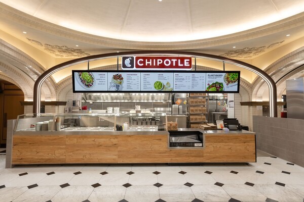 Chipotle store interior