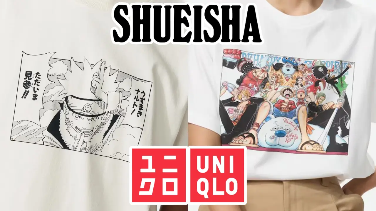 UNIQLO and Shueisha wave 2 manga UT collection merchandise