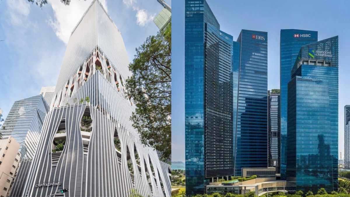 Singapore skyline illustrating the strong office demand and REIT performance in the region