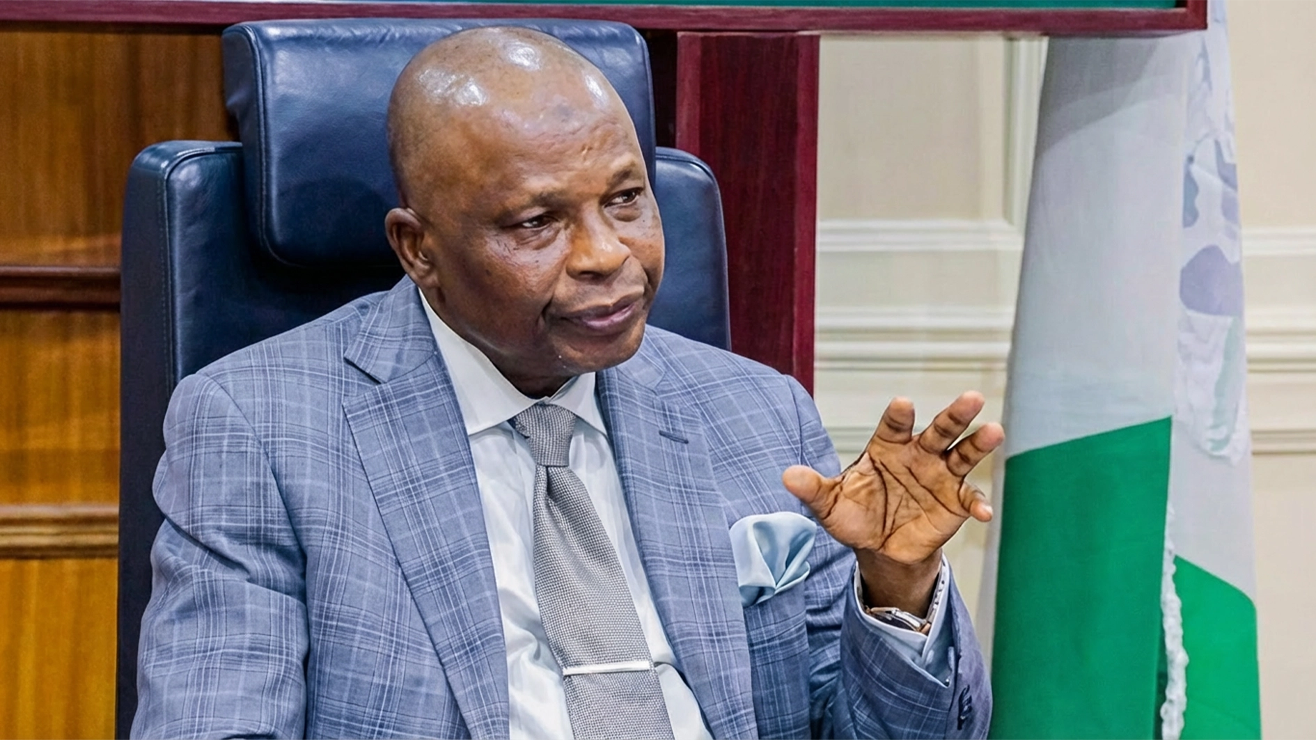 Attorney-General Lateef Fagbemi speaking on film industry piracy losses