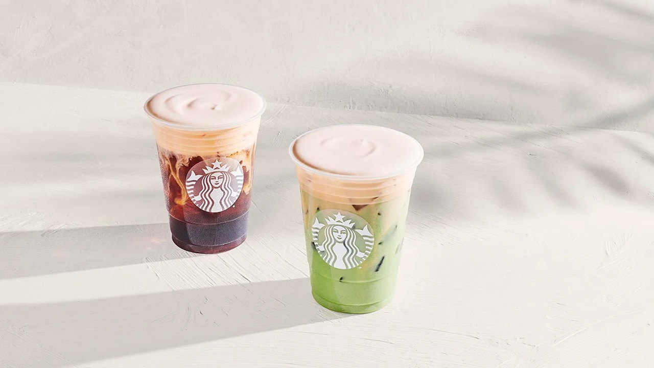 Starbucks Orange Cream Menu Launch