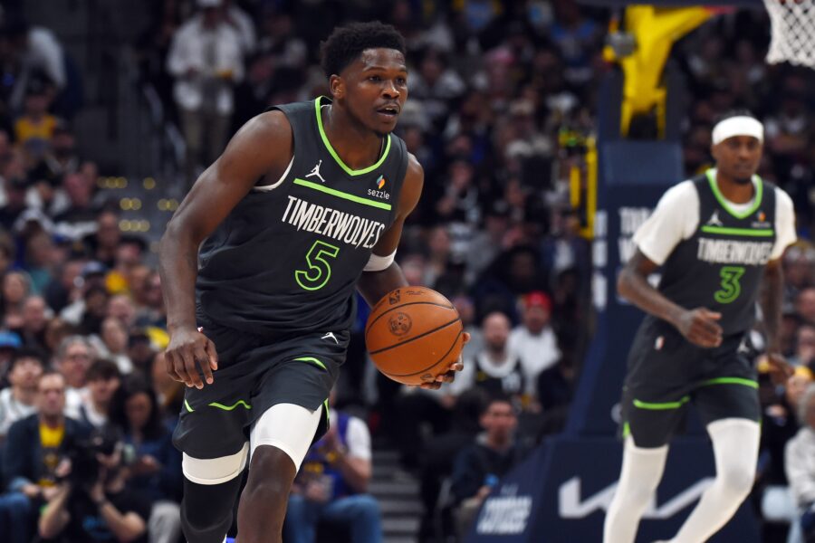 Anthony Edwards injury status listed as questionable ahead of second-round play