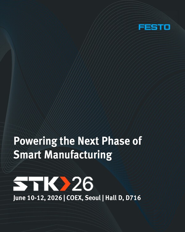 Festo Korea demonstrating manufacturing AI technology