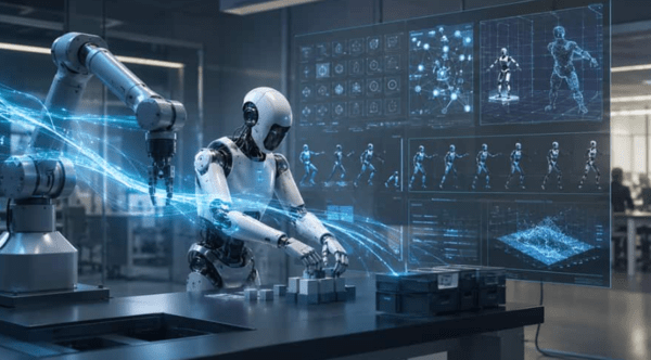 Mecka AI provides a human motion data collection platform to support data building for robot AI training