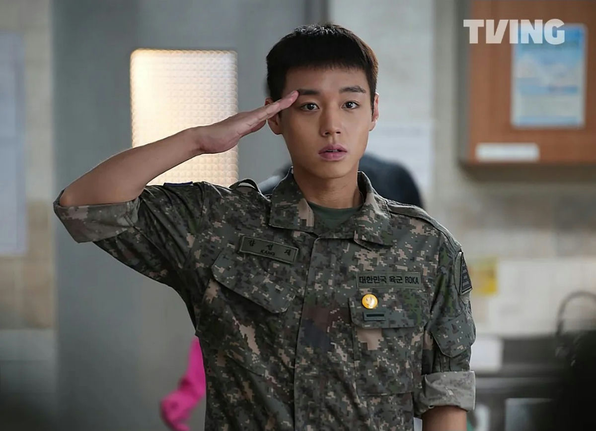 Park Ji-hoon in his upcoming drama The Legend of Kitchen Soldier