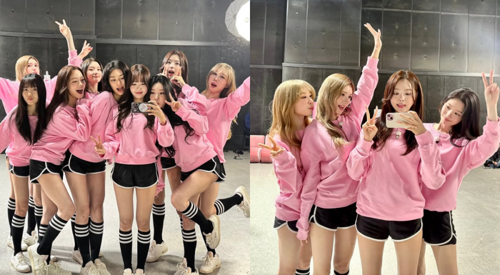 I.O.I's 2026 comeback announcement visual for album "LOOP"