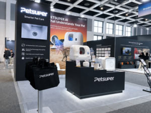 PetSuper's connected smart pet products showcased at IFA 2026