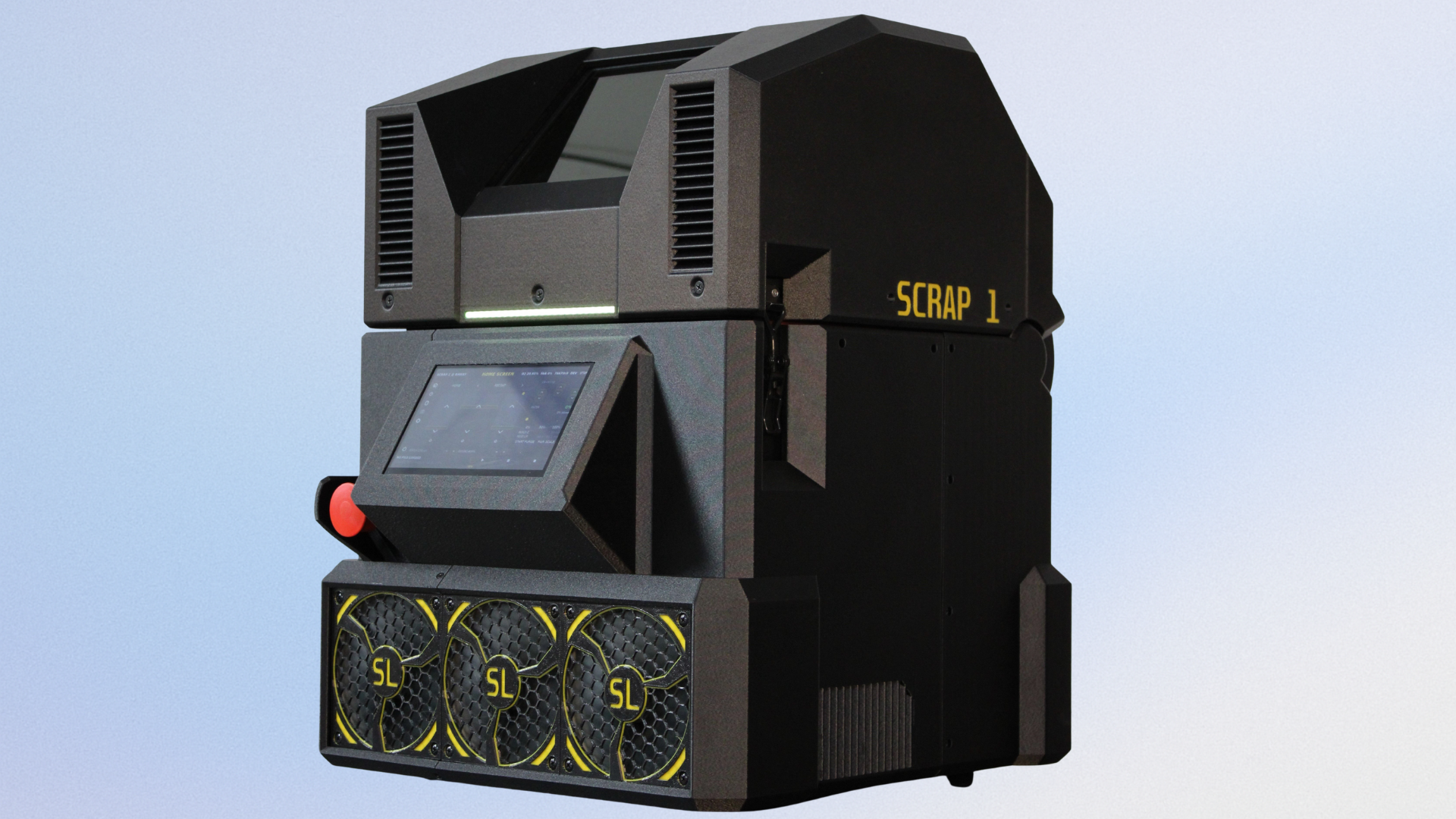 Scrap 1 metal 3D printer compact LPBF system