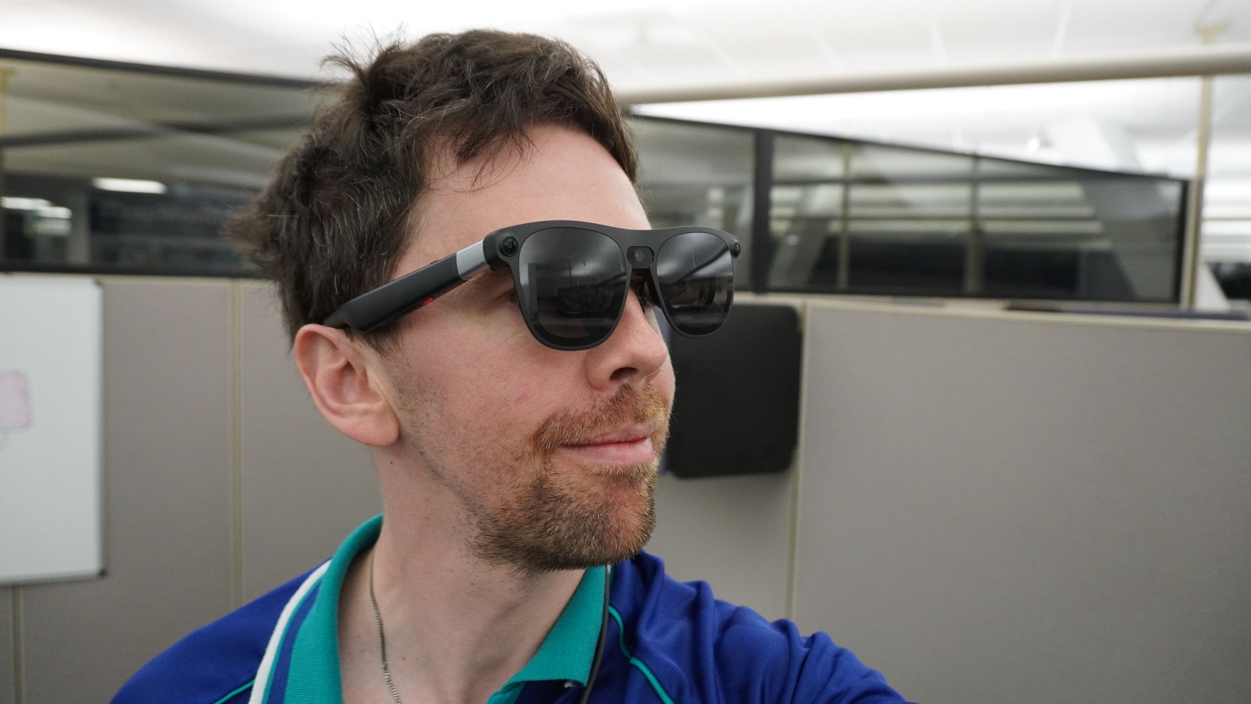 Xreal Project Aura AR glasses positioned as a competitive challenger to Apple, Meta, and Samsung headsets