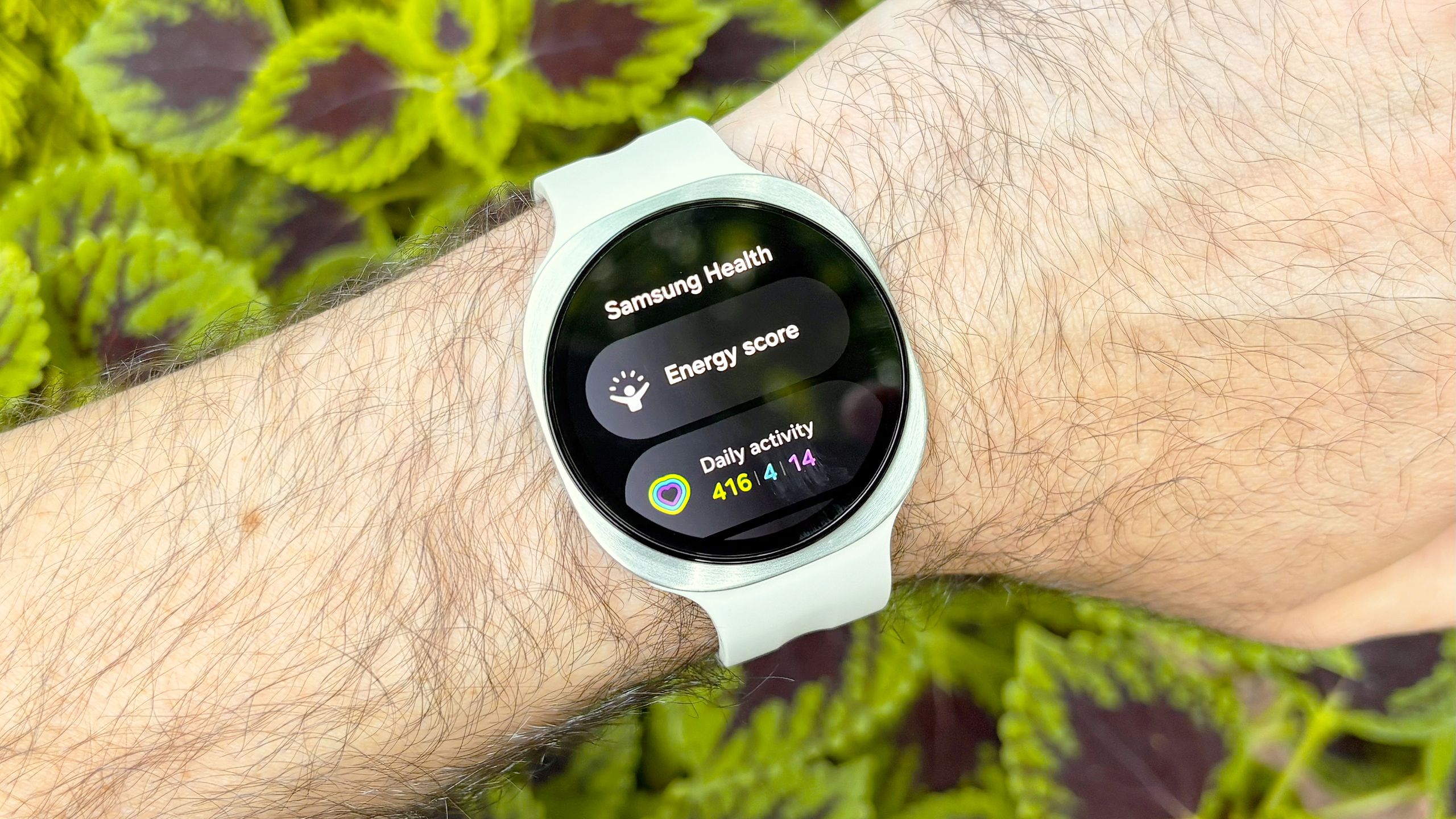 Samsung Galaxy Watch 9 being used for fitness training