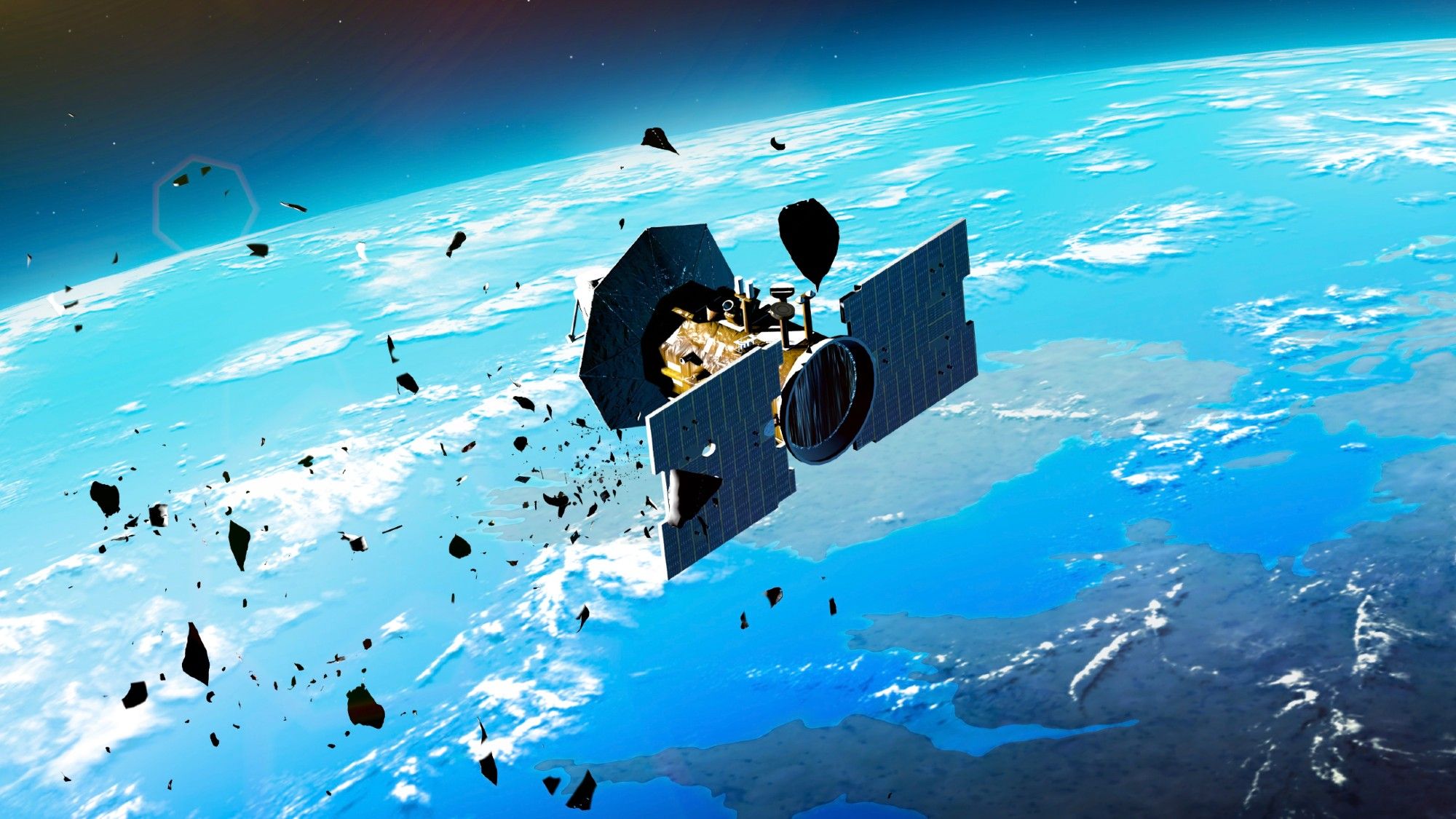 Soviet Satellite Fragmentation