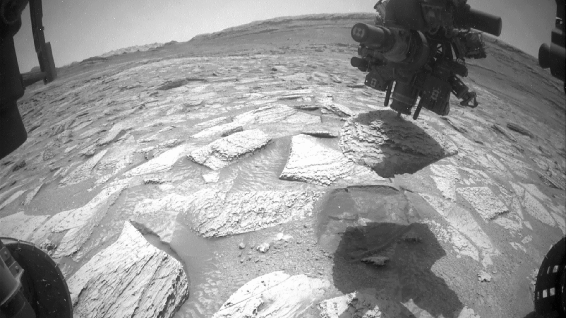 A 29-pound Mars rock that held NASA's Curiosity rover hostage for six days