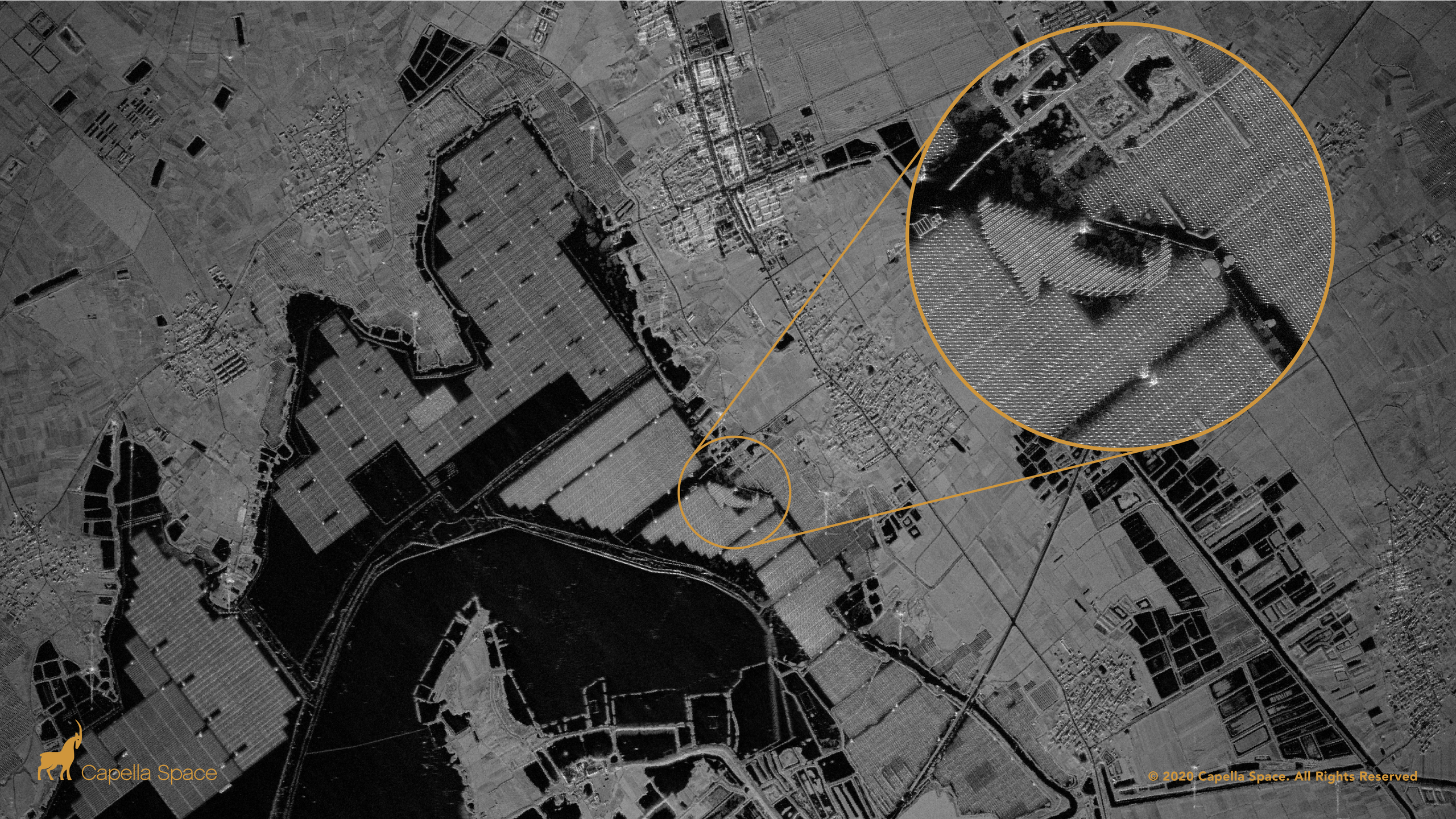 Private satellite constellation visualization