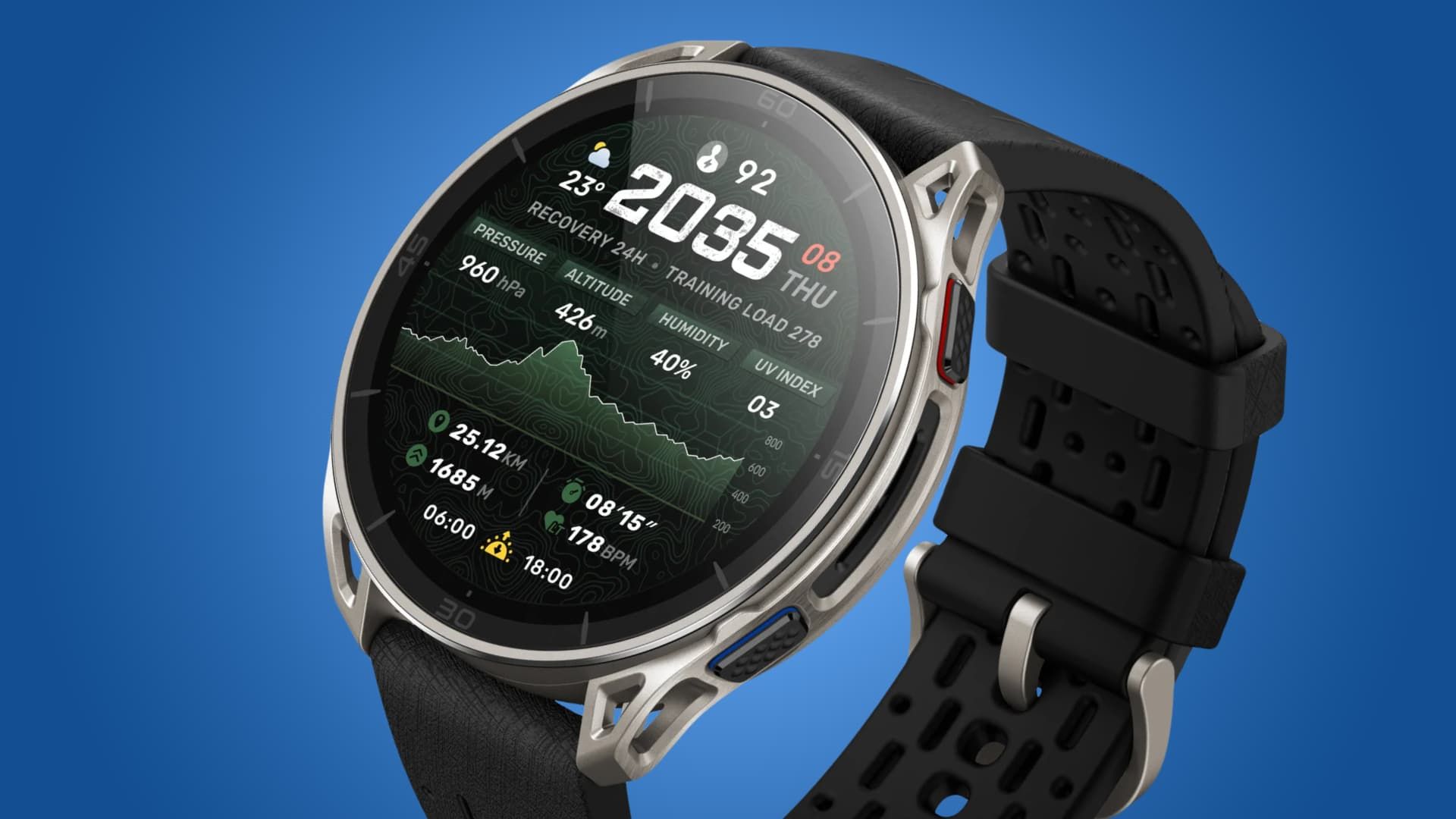 Amazfit Cheetah 2 Ultra ultra-running watch for trail athletes