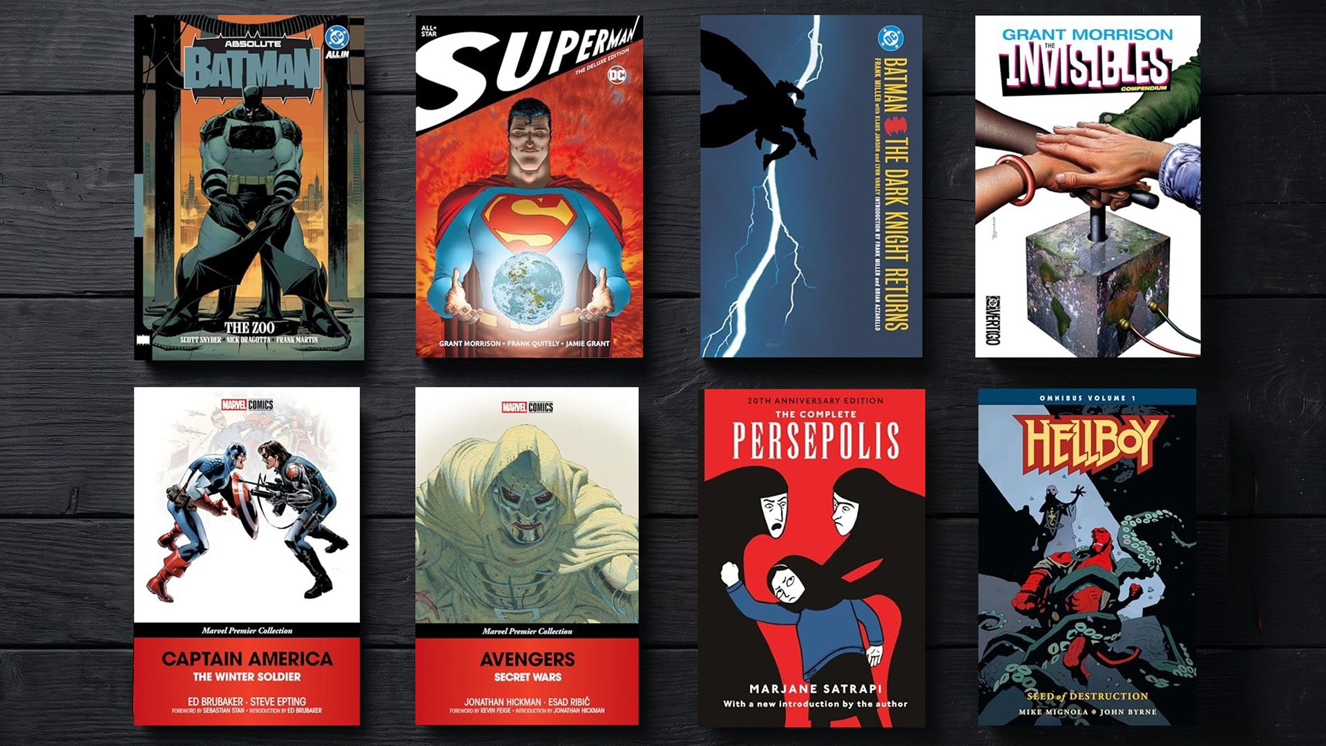 Essential graphic novels collection feature