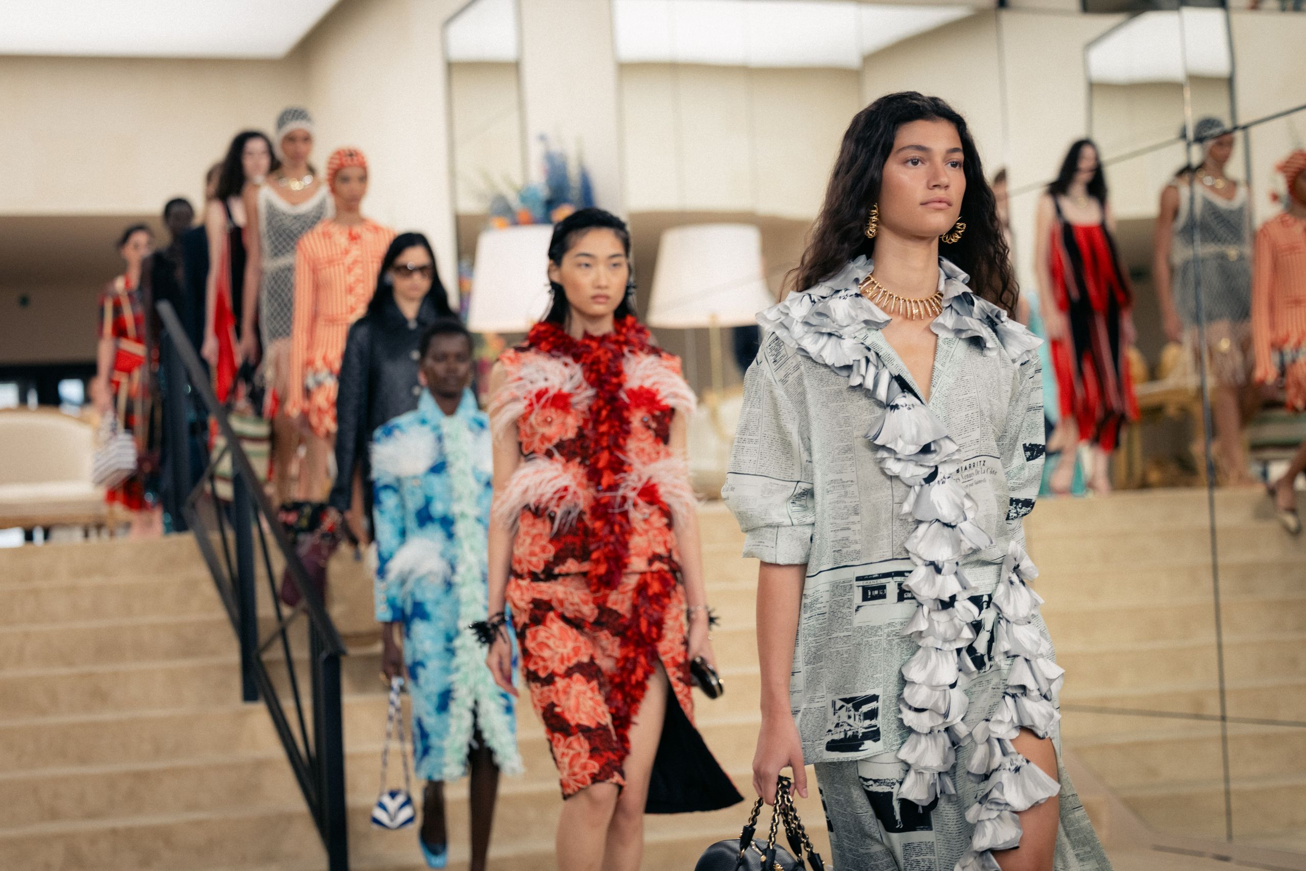 Chanel Cruise 2027 opening in Biarritz