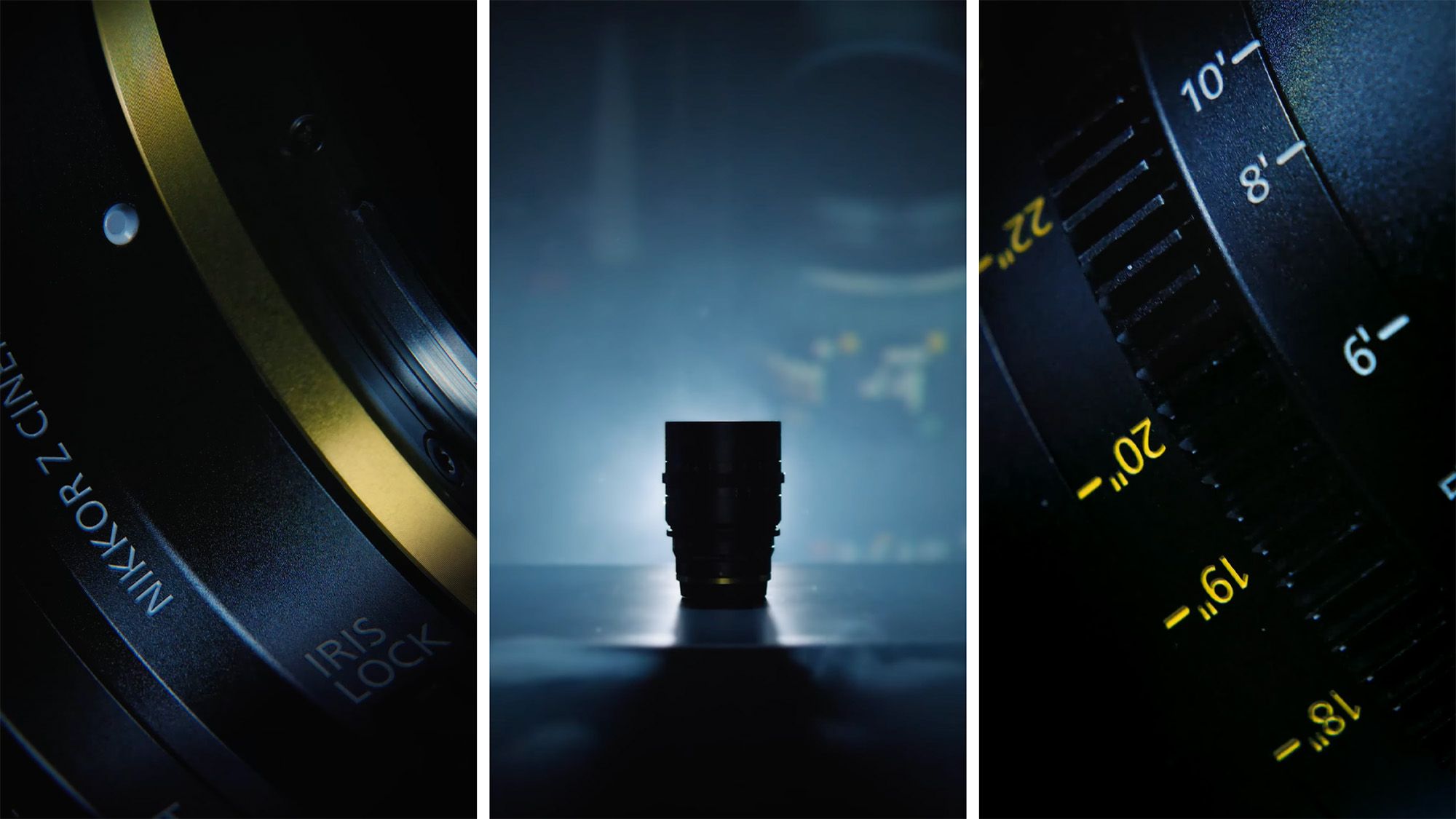 Nikon Z cinema lens teaser promotional image