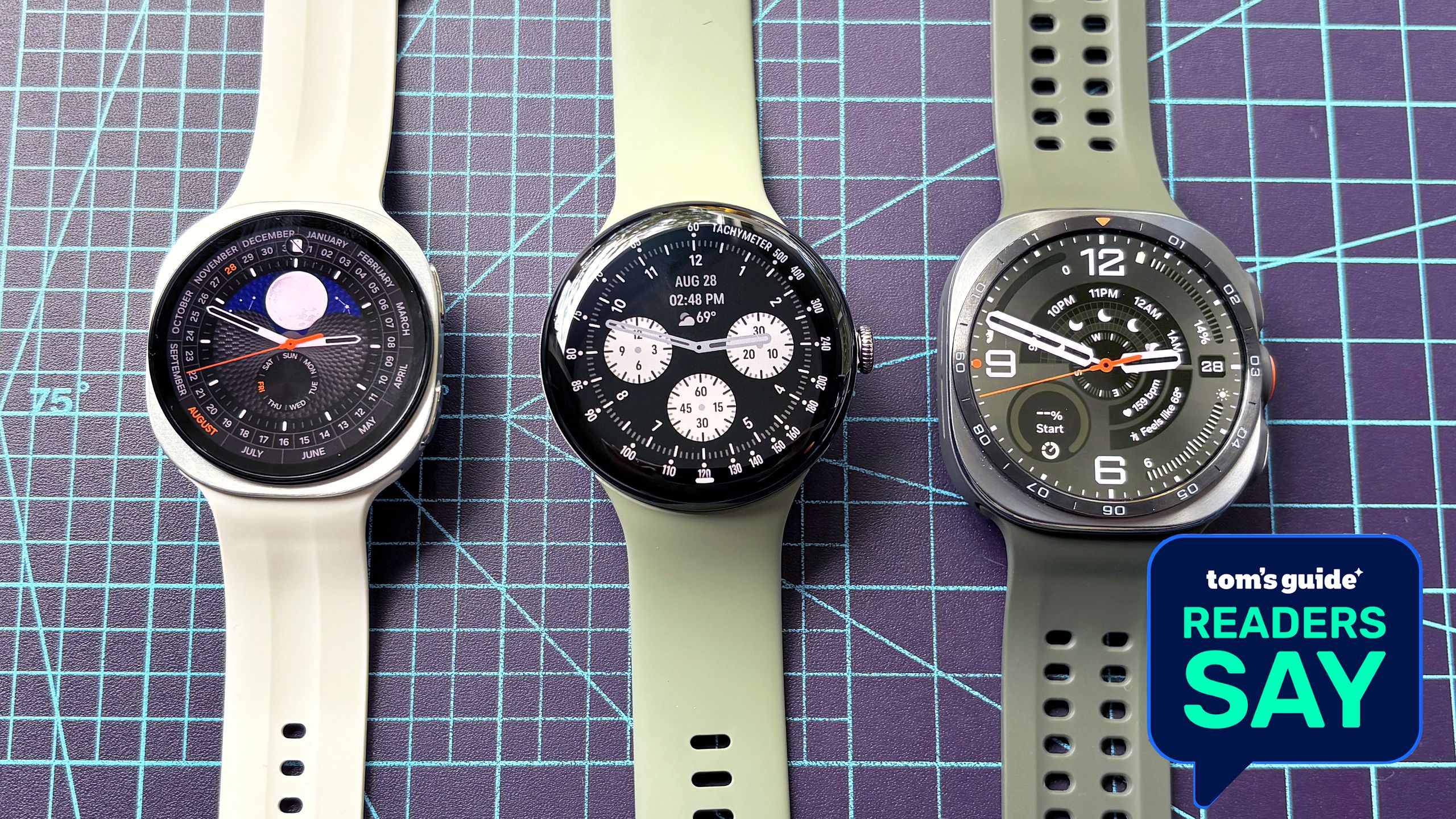 Image comparing Android smartwatches