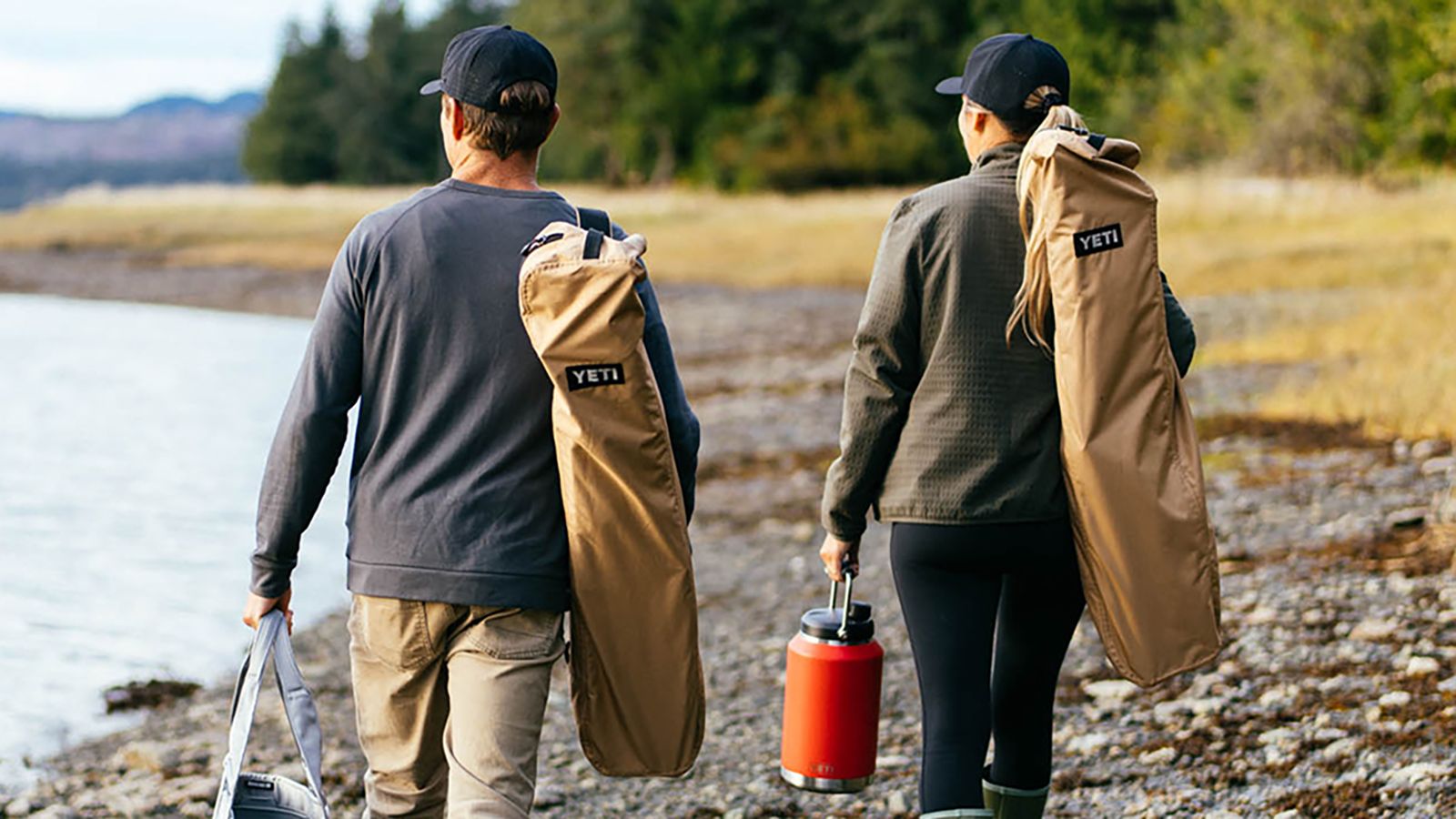 A collection of 2026 outdoor upgrade products from YETI, The North Face, SunGod and more
