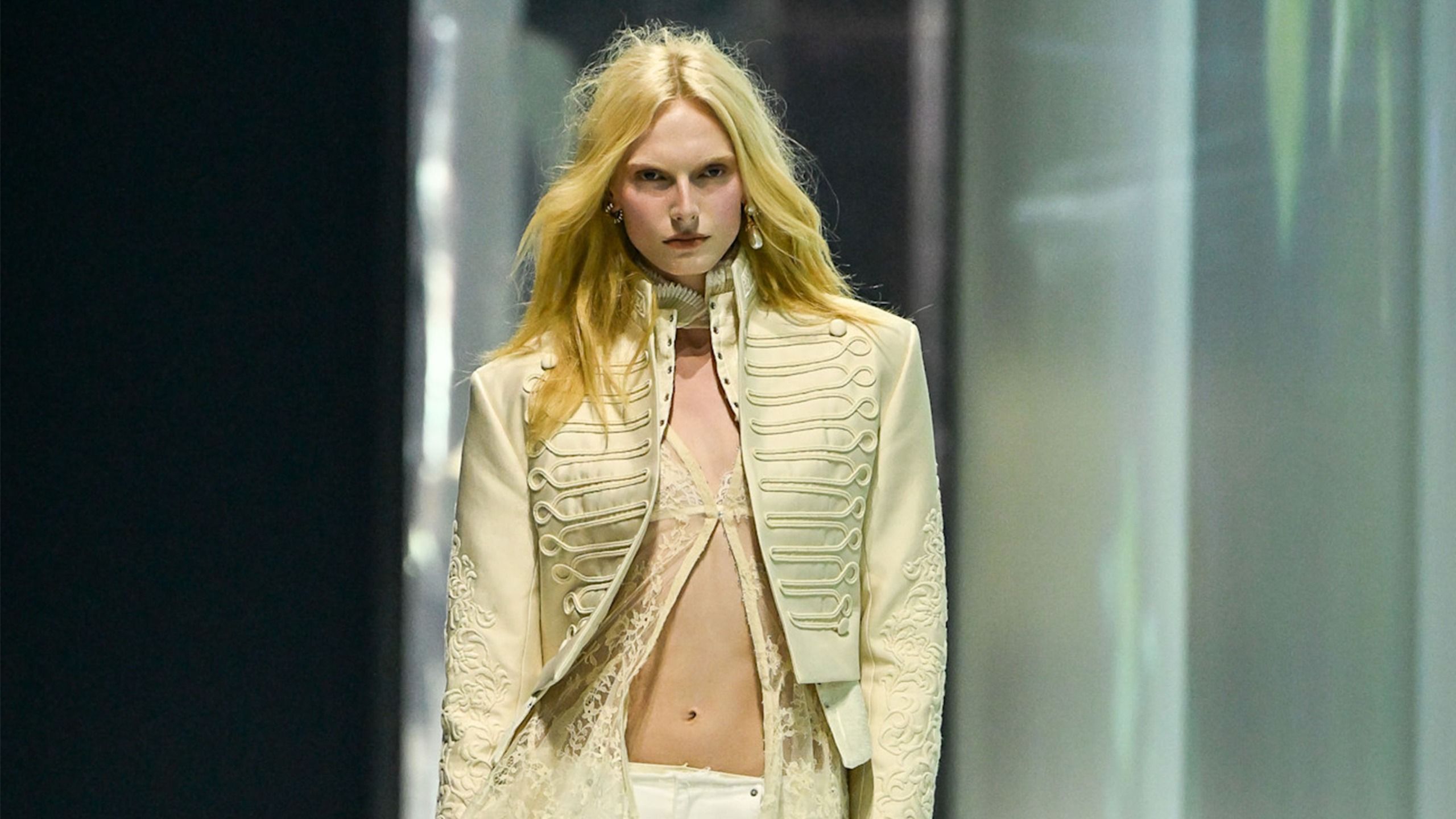 H&M fall/winter 2026 runway look shown at London Fashion Week