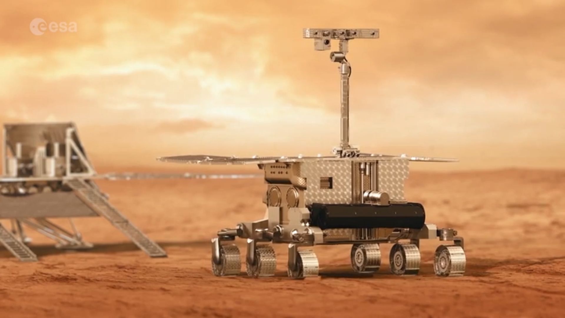 Rosalind Franklin rover — SpaceX's first potential Mars launch mission