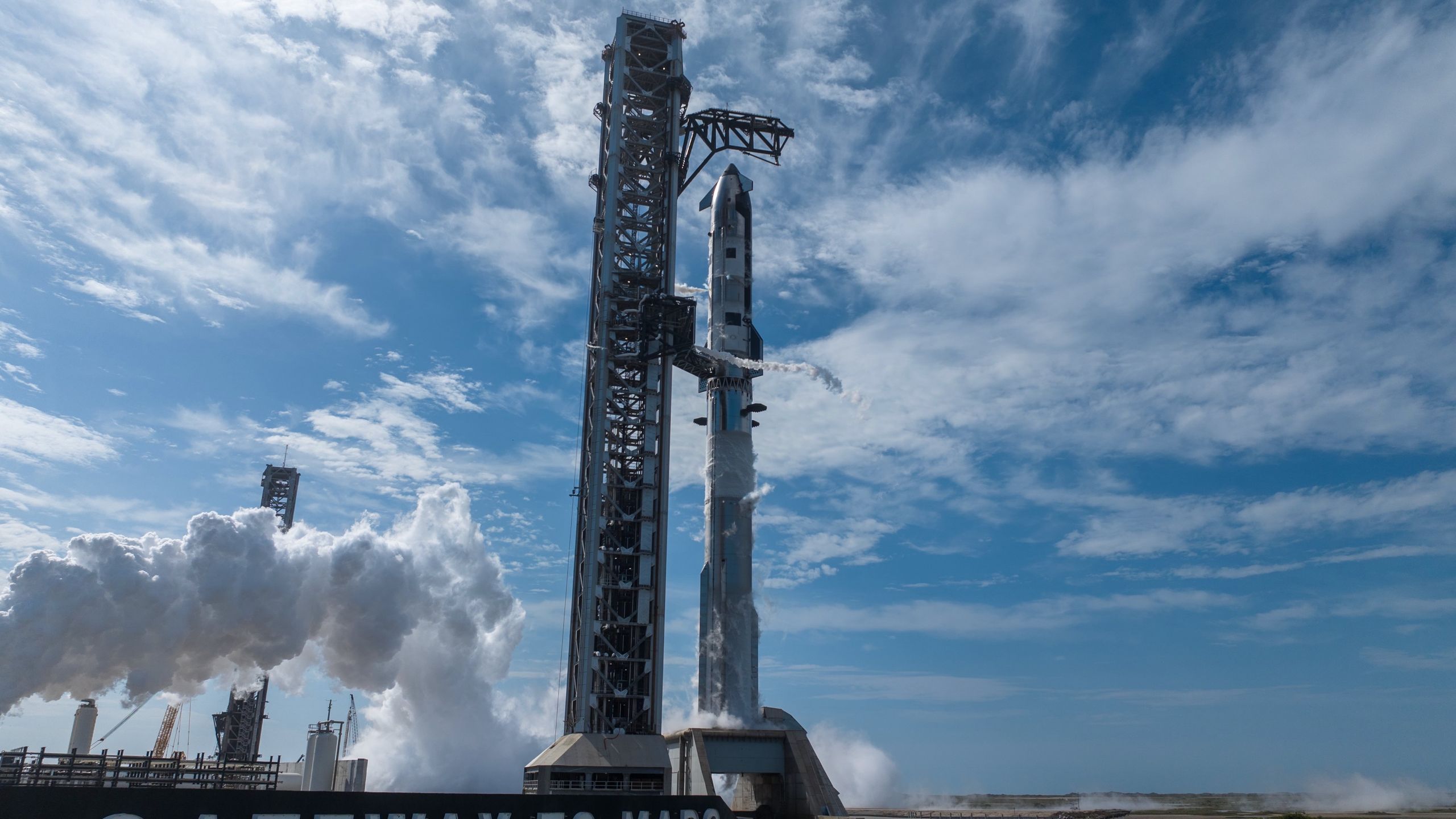 SpaceX Starship V3 megarocket ahead of its scheduled debut launch