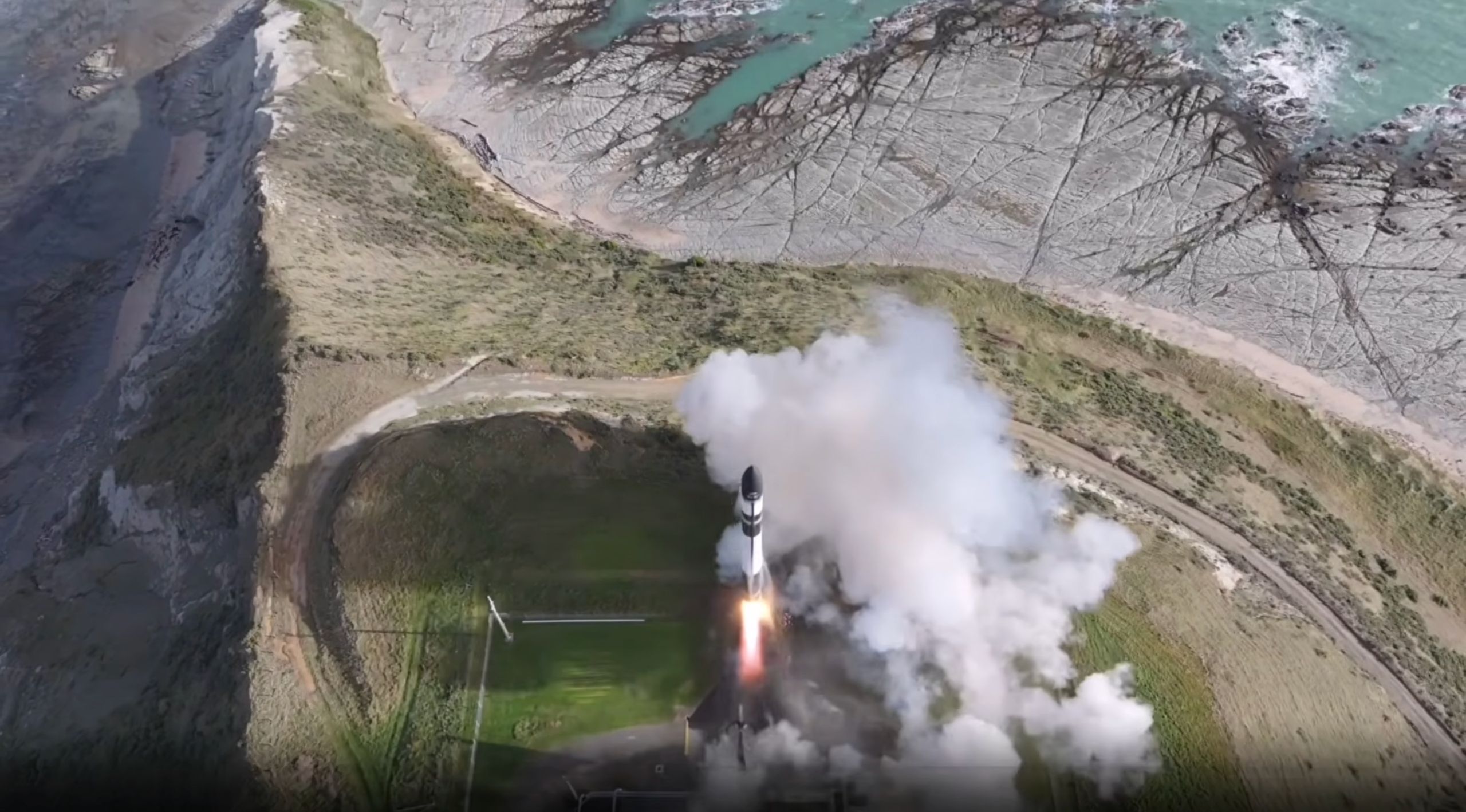 Rocket Lab 카쿠신 라이징 임무 발사 사진
