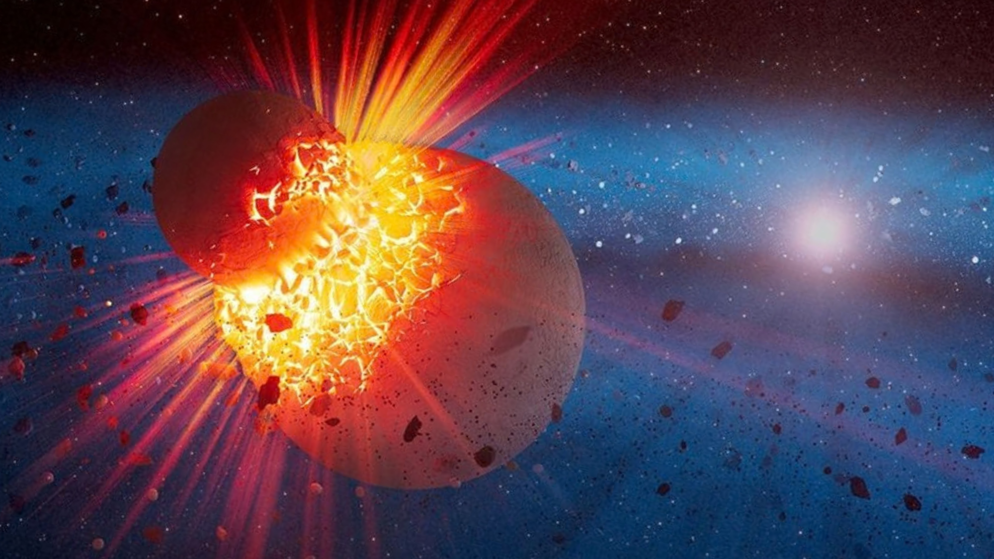 JWST Observation of Colliding Worlds
