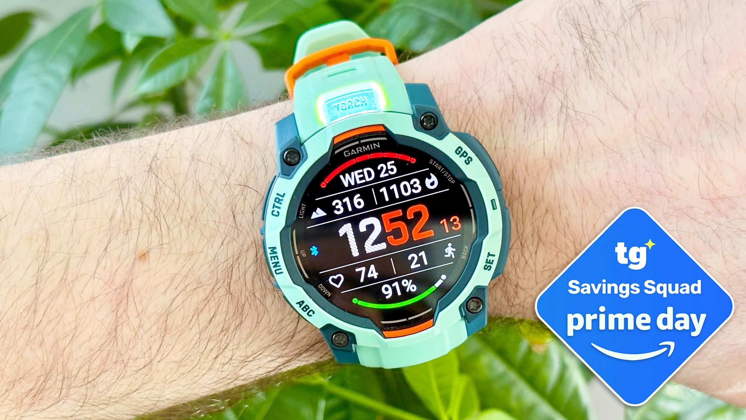 Garmin Instinct 3 smartwatch featured in Tom's Guide review