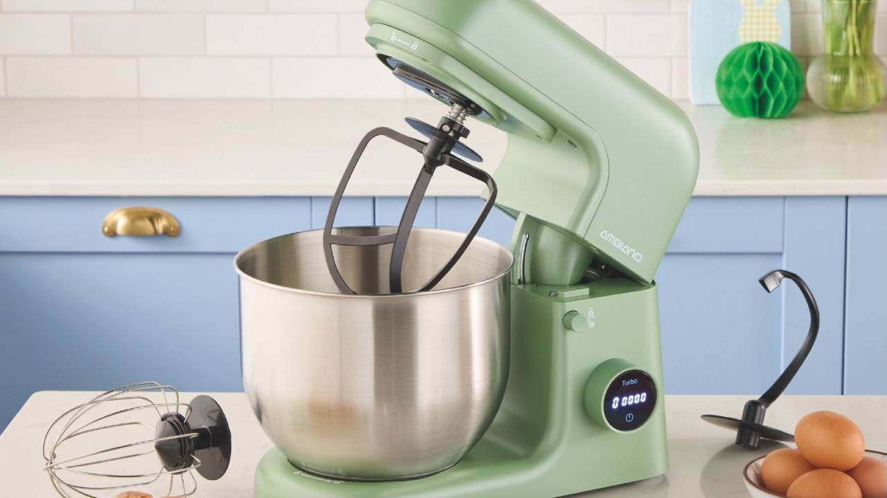Aldi Stand Mixer in retail setting