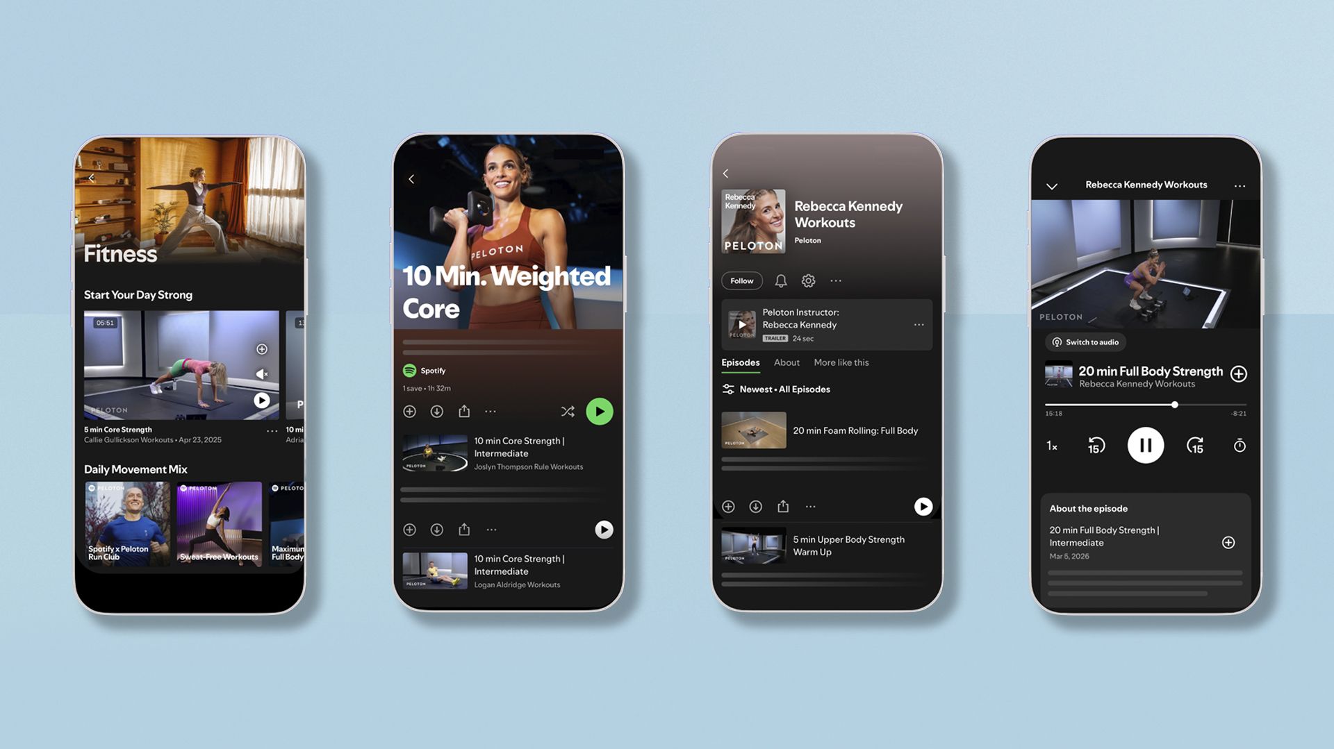 Spotify Fitness Hub with Peloton partnership launch
