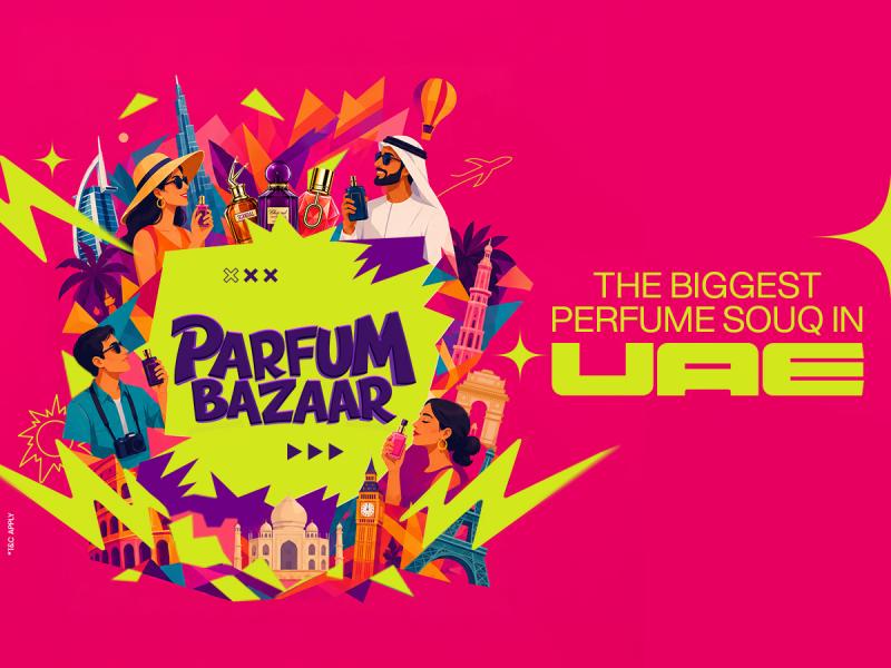 V Perfumes Parfum Bazaar promotional graphic