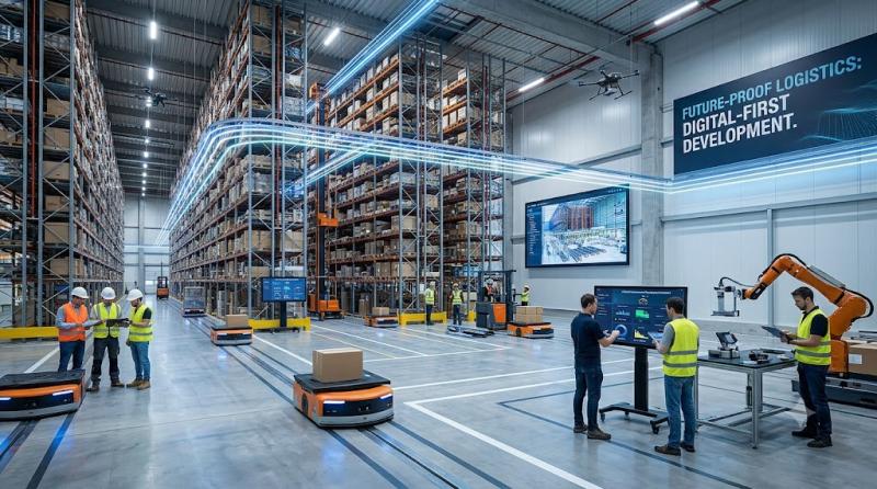 Digital-first warehouse development market