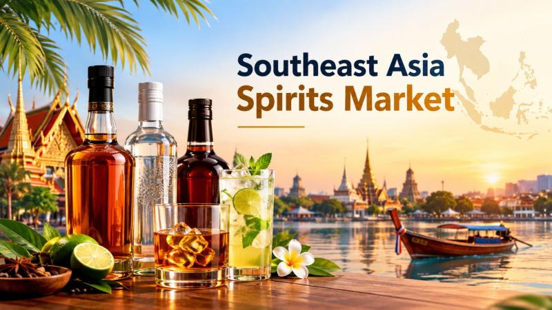 Southeast Asia spirits market growth chart