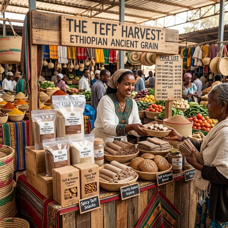 Image representing teff products market growth