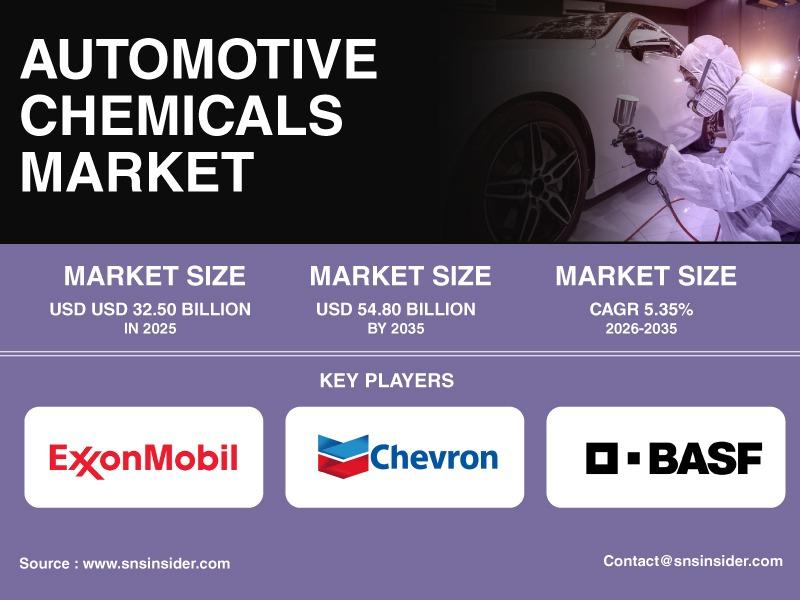 Automotive chemicals market growth chart