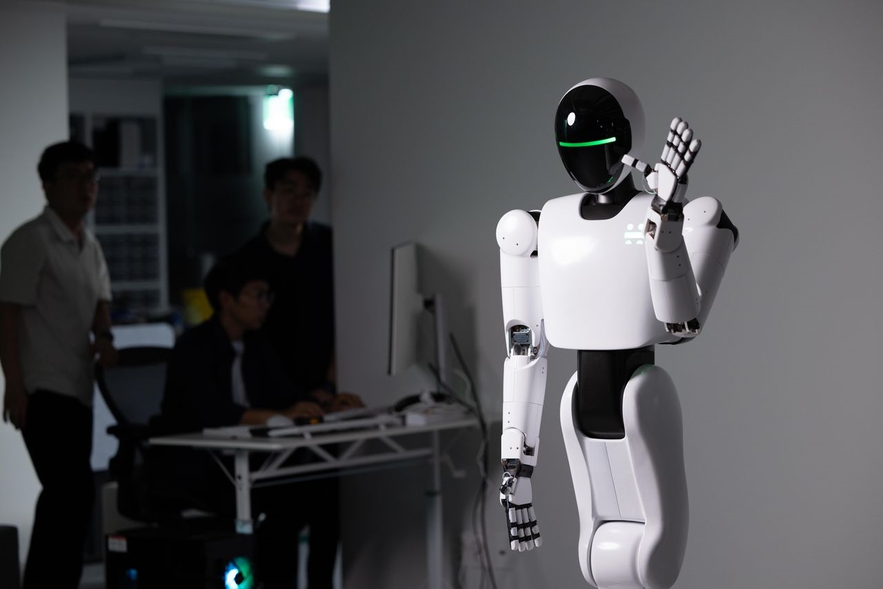 Humanoid robot technology image