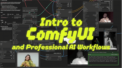 Advanced ComfyUI node workflow diagram showing LoRA stacking and ControlNet integration