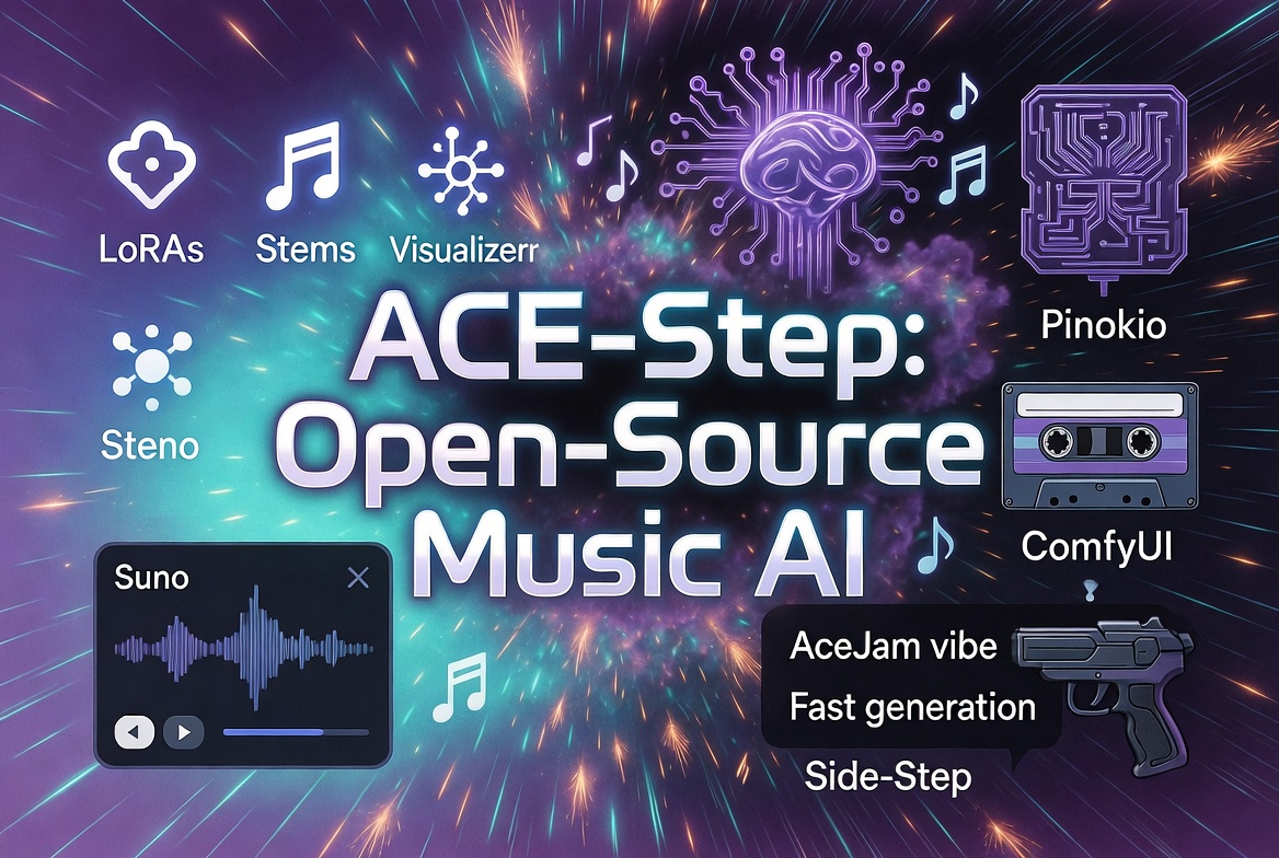 ACE-Step open-source AI music ecosystem