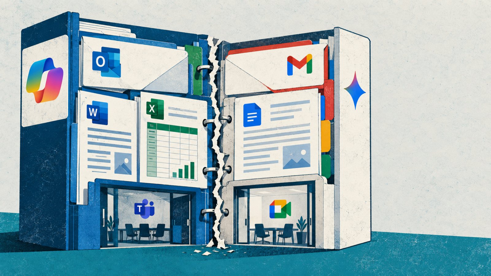 Comparison of Microsoft 365 Copilot and Google Gemini for business