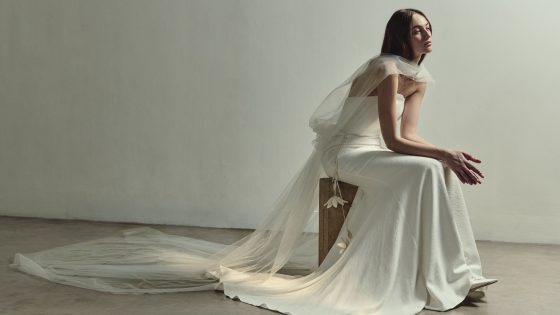 Halfpenny London 2026 bridal collection showcasing modern silhouettes