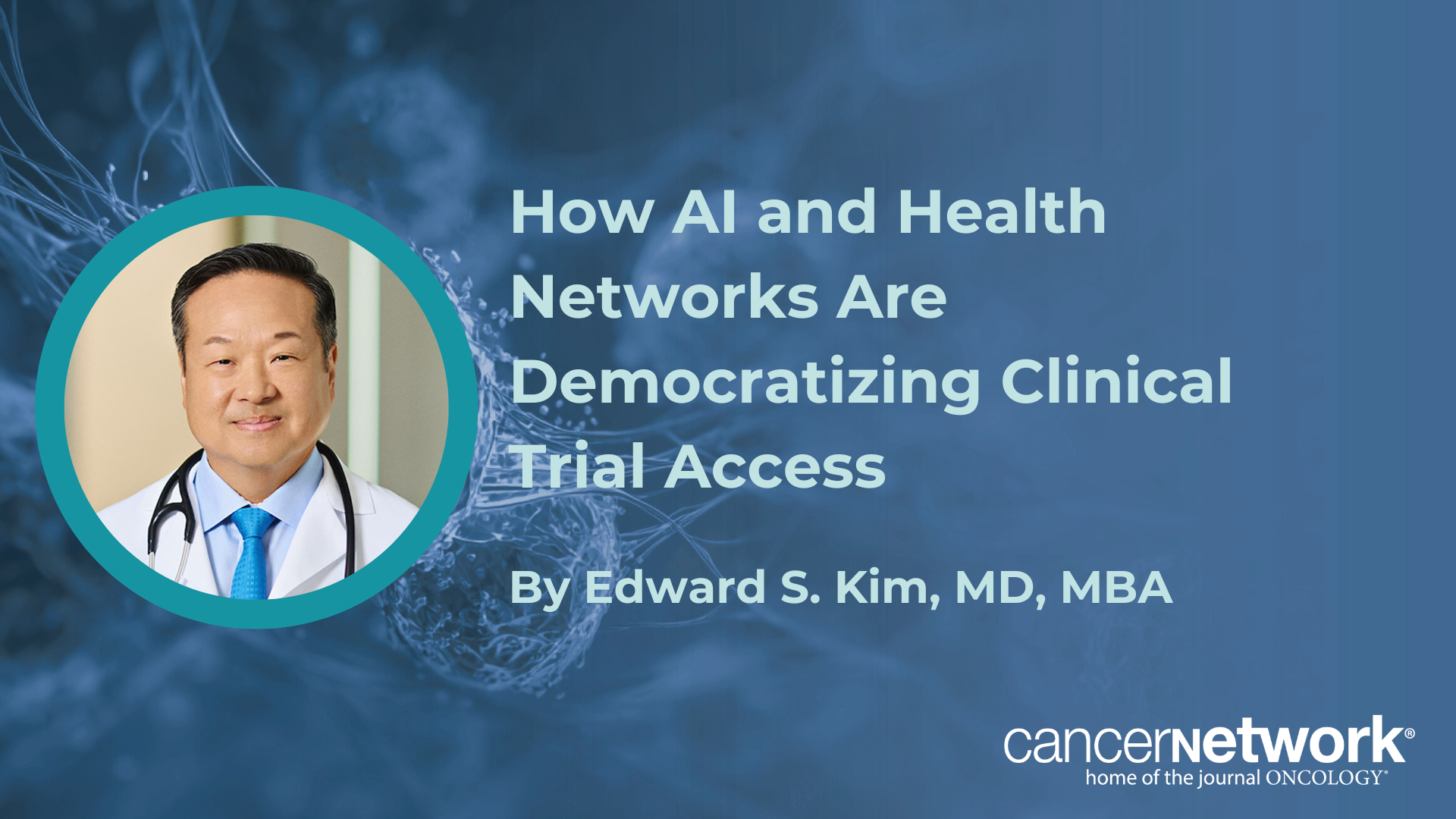 Healthcare professionals using AI to support oncology clinical-trial matching