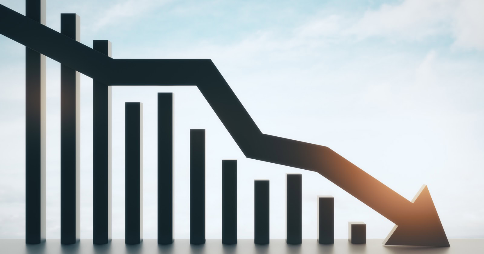 Chartbeat data shows Google Search and Discover traffic declines steepening for publishers