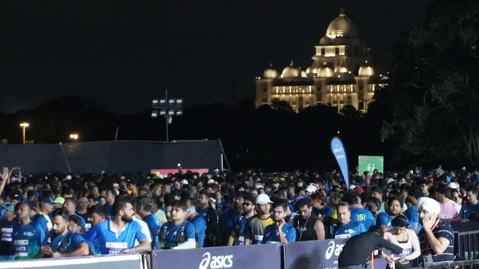 Runners at the NMDC Hyderabad Marathon 2026