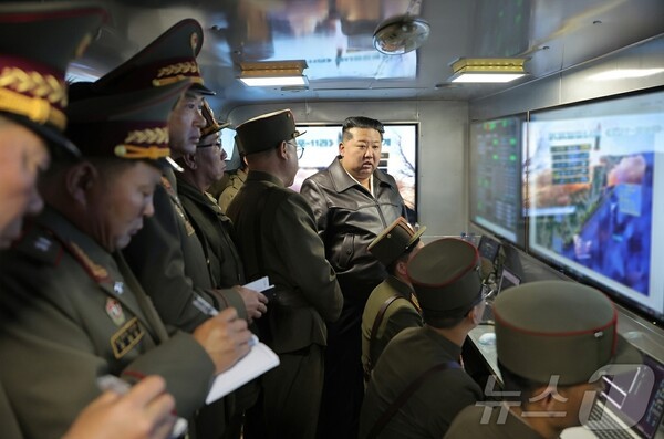 Report image regarding North Korean missile launch