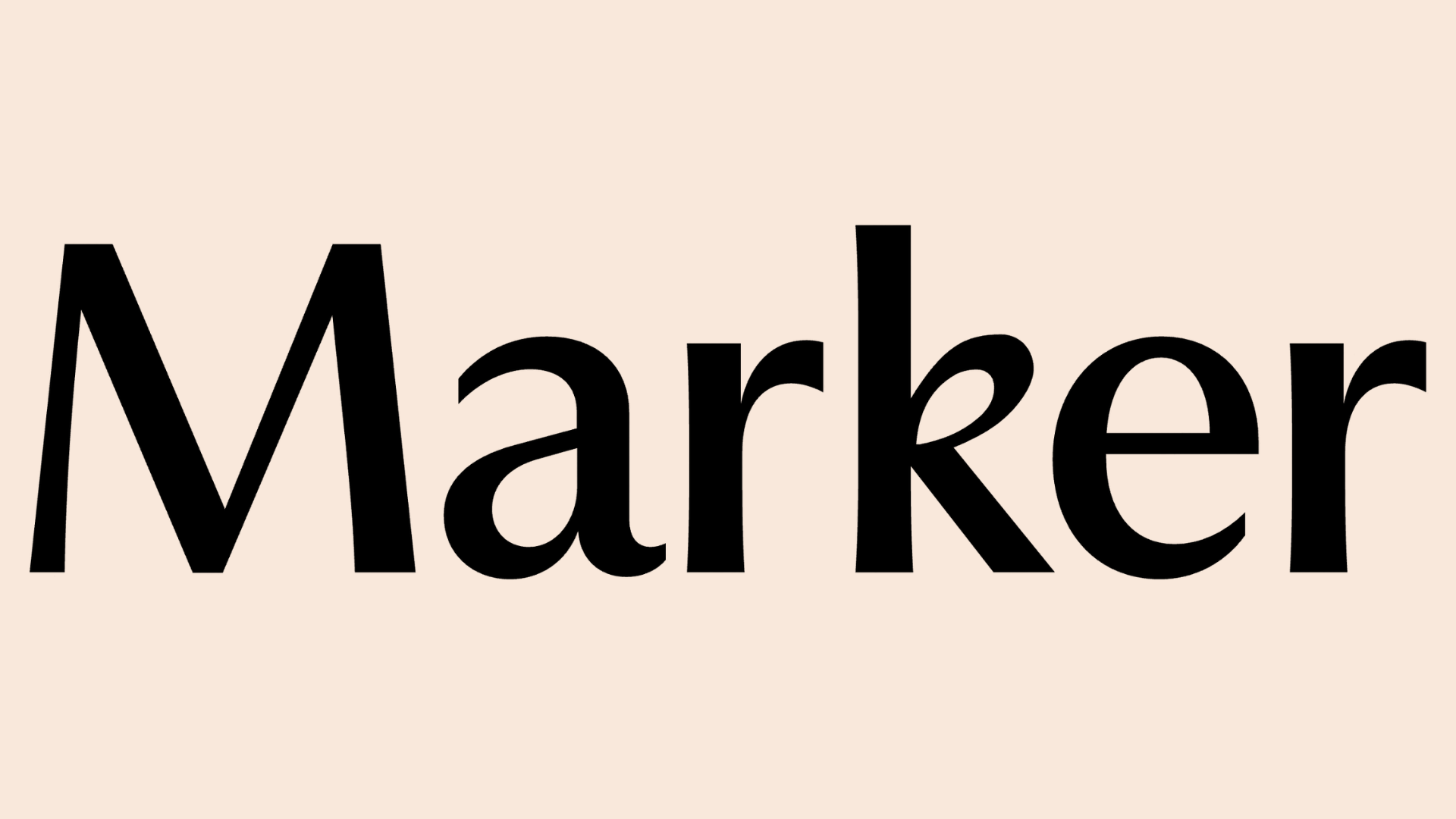 Marker AI writing platform logo