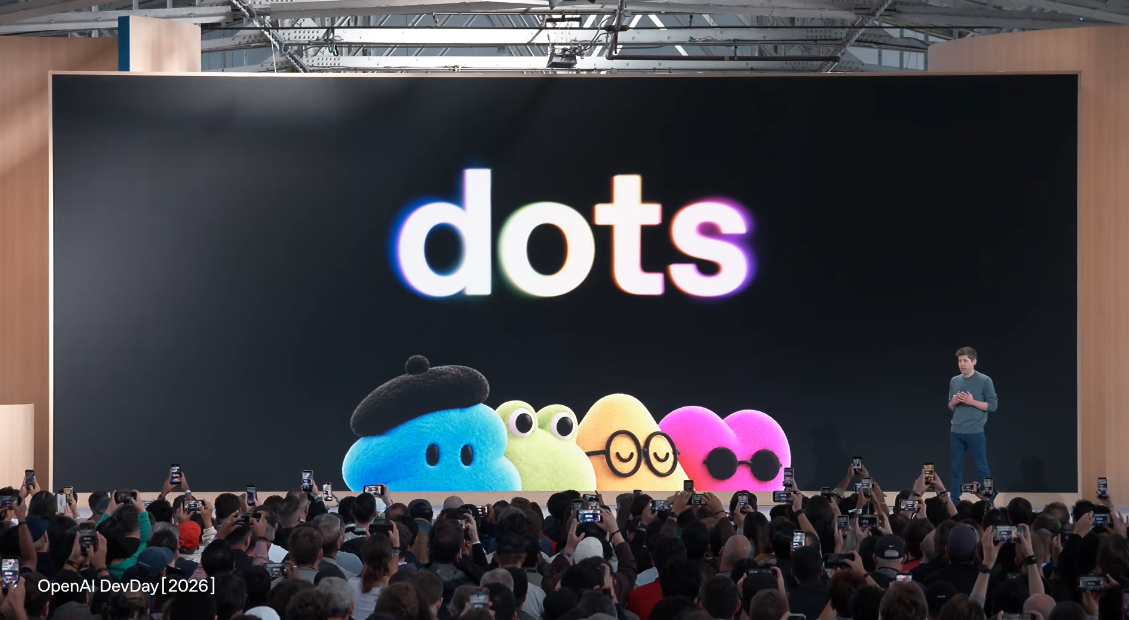 OpenAI Dots interface screenshot