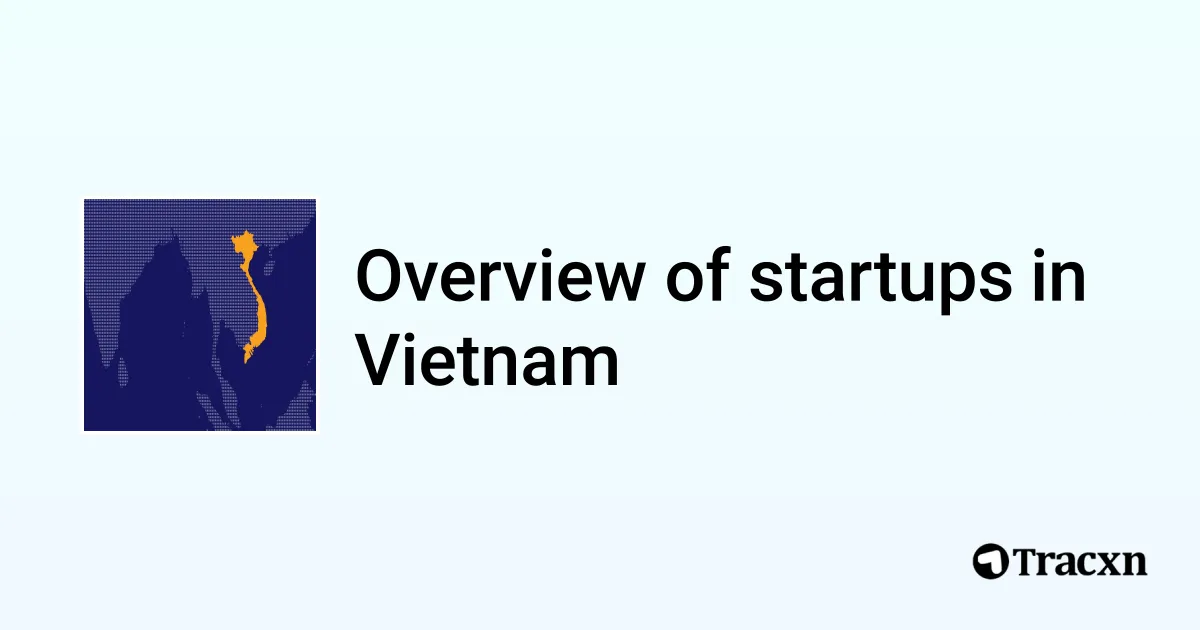 Overview graphic illustrating Vietnam’s startup ecosystem