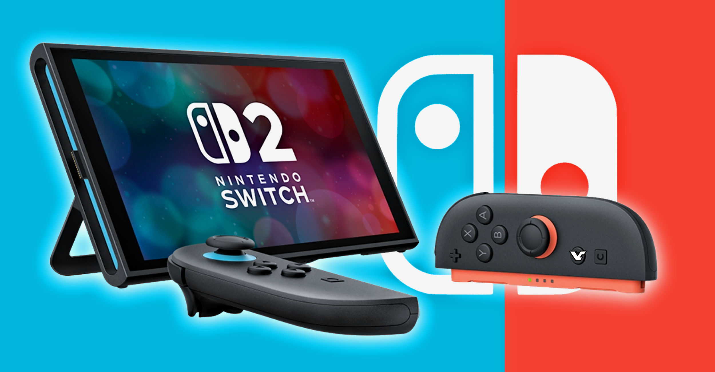 Nintendo Switch 2 hero image showcasing the console design
